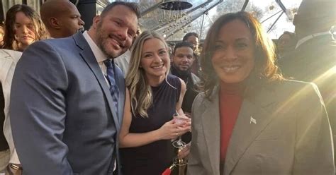 Bellevue officer injured during 2023 VP escort meets Kamala Harris